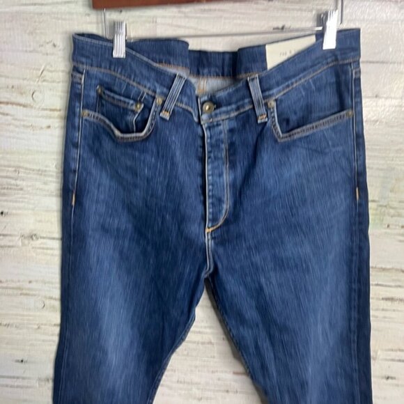 Rag & Bone Standard Issue Blue Skinny Leg Jeans size 38 - Picture 3 of 8
